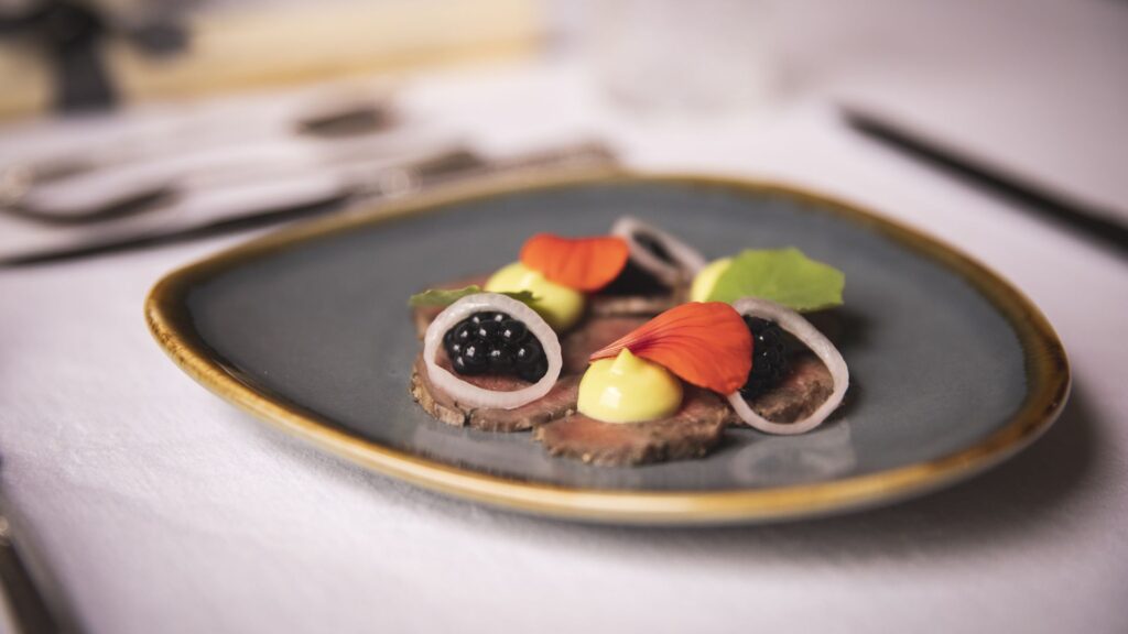 venison carpaccio
